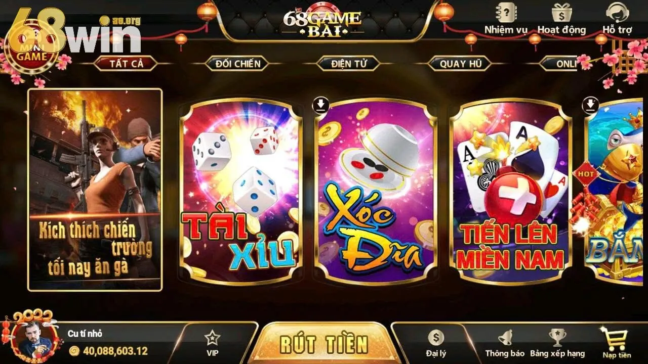 Tìm hiểu về game bài đổi thưởng 68win