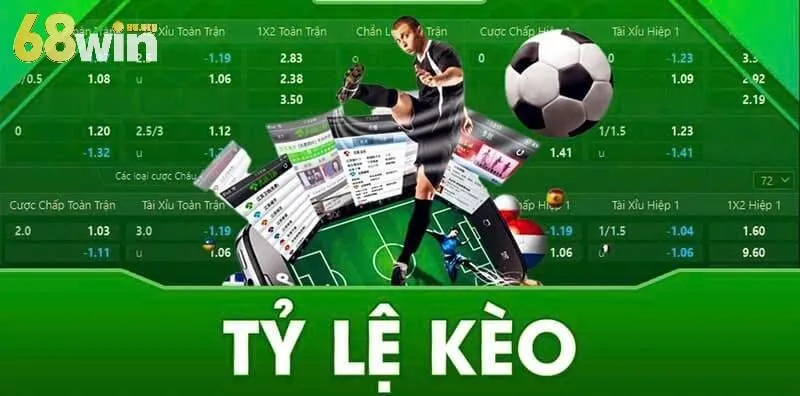 Giới thiệu tỷ lệ kèo 68win